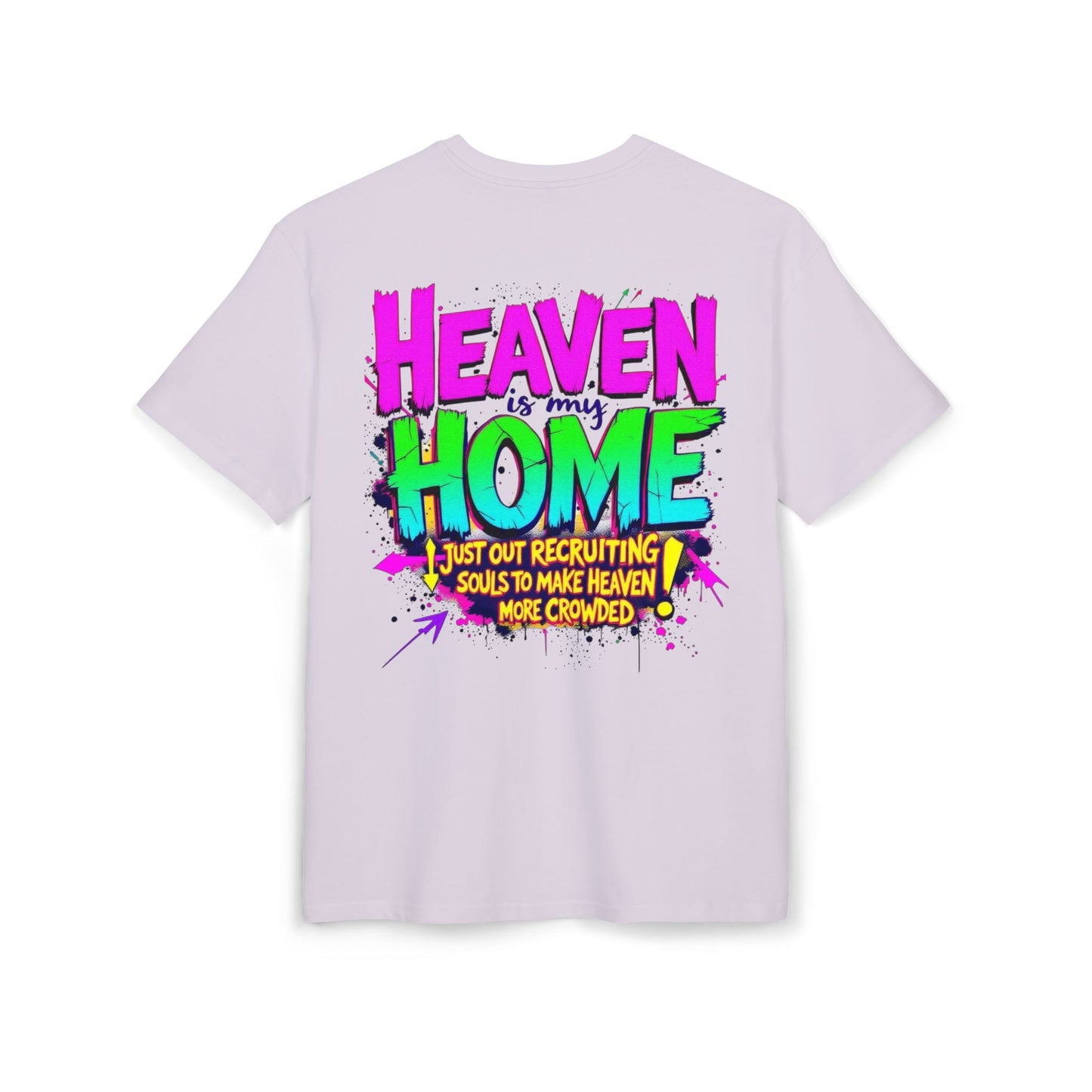 Oversize Tee Heaven is my Home Women's Shirt