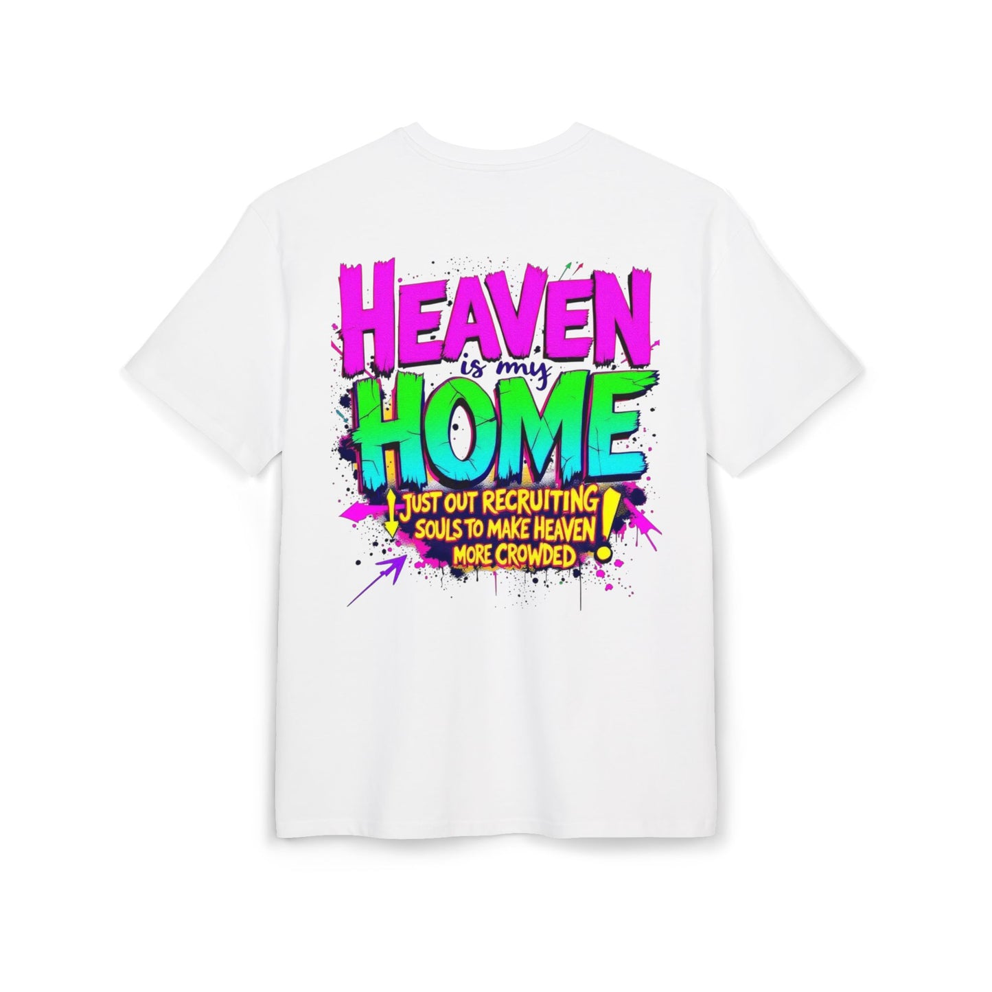Oversize Tee Heaven is my Home Women's Shirt