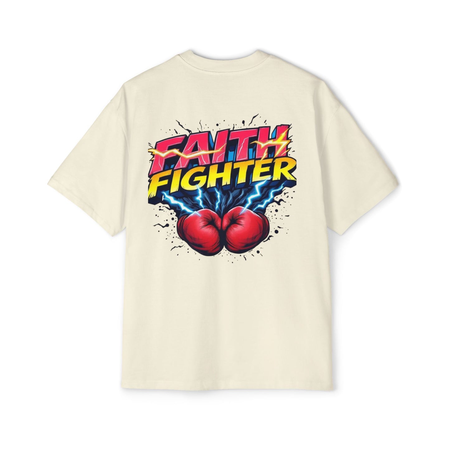 Oversized Tee Faith Fighter Men's Shirt