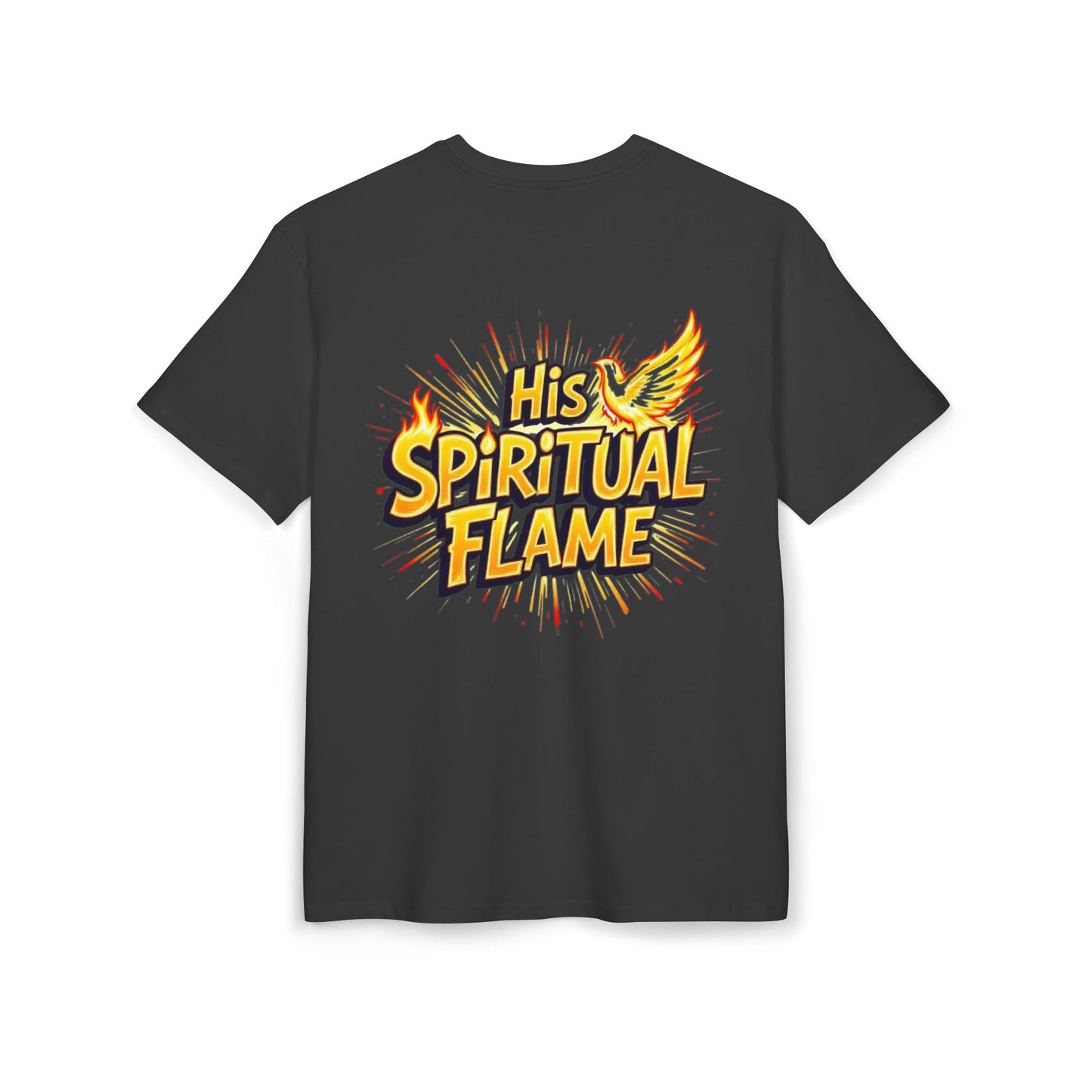 Oversize Tee - His Spiritual Fire Couple Collection