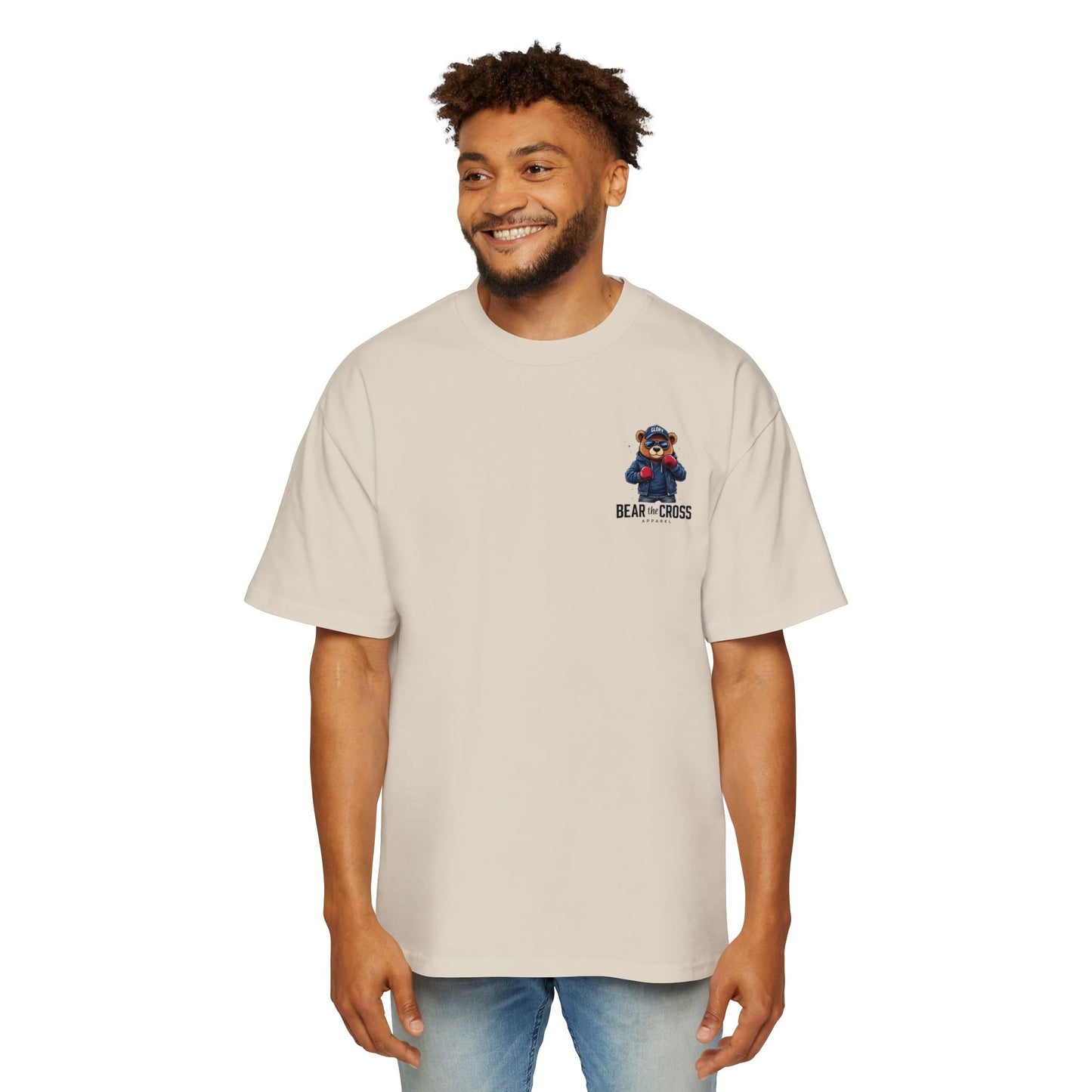 Oversized Tee Faith Fighter Men's Shirt