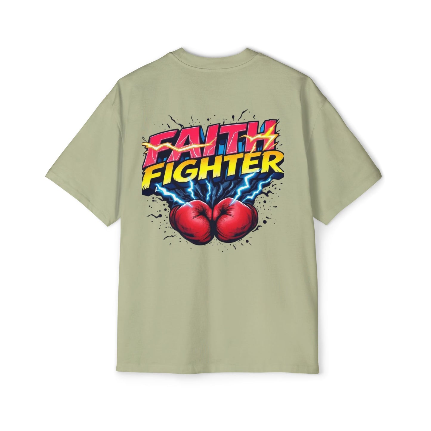Oversized Tee Faith Fighter Men's Shirt