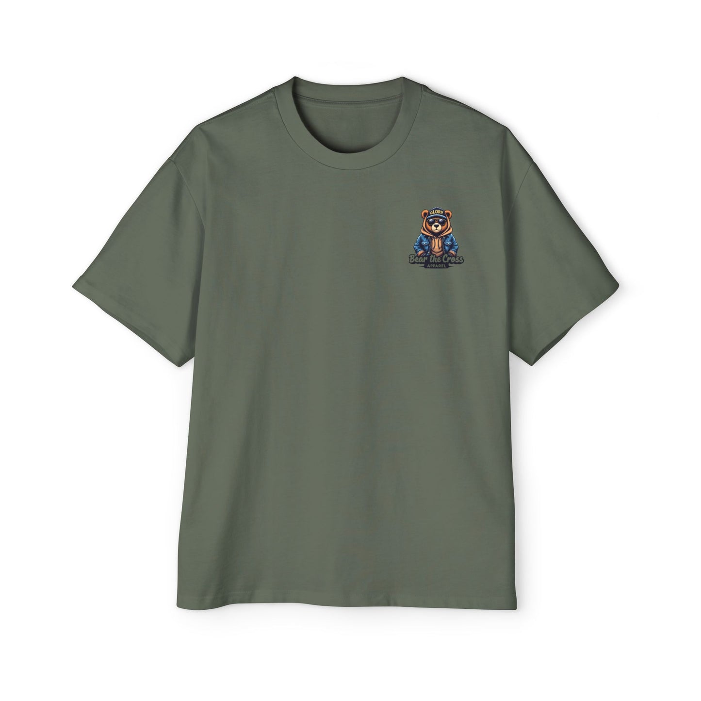 Oversized Tee - Leader in Christ Design