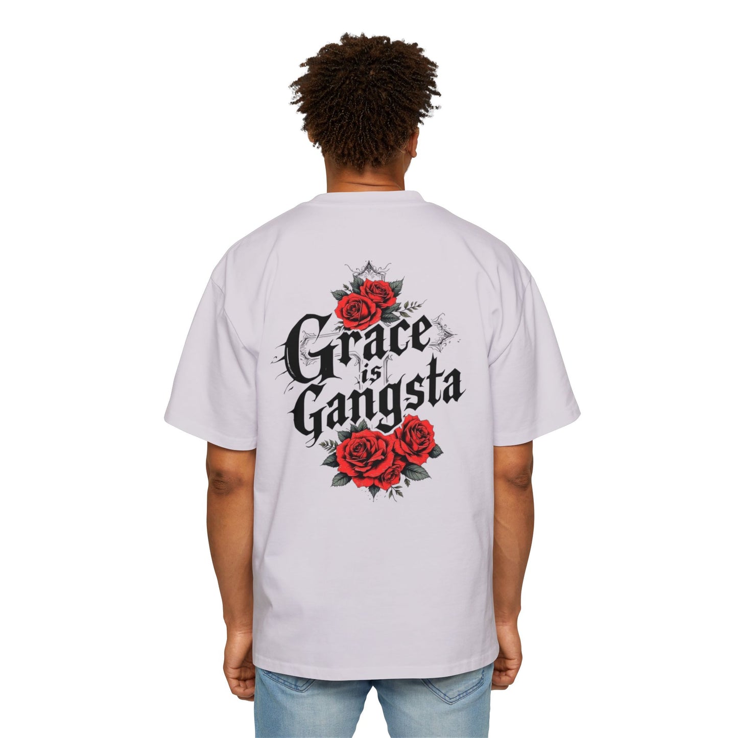 Oversized Tee - Grace is Gangsta Design