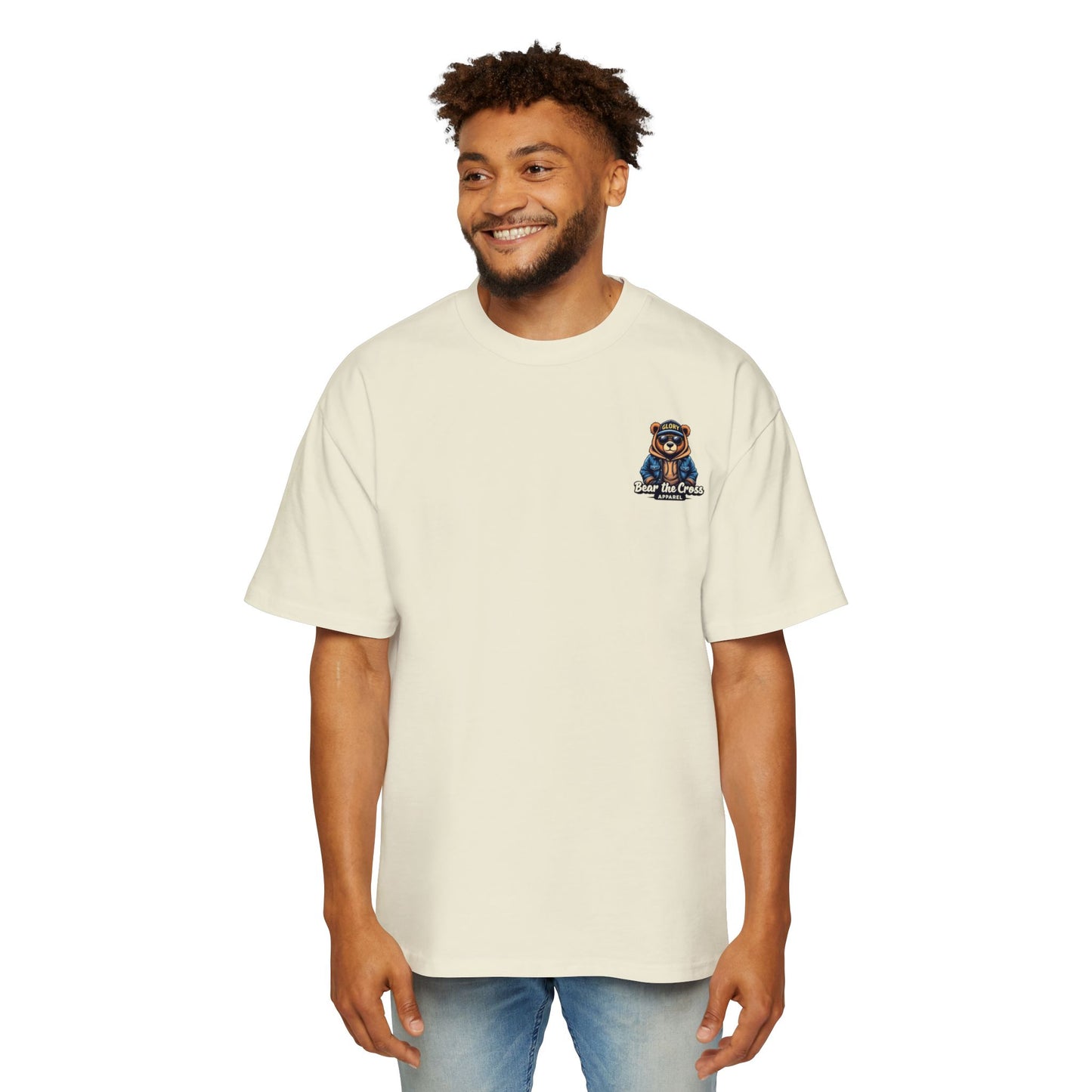 Oversized Tee - Leader in Christ Design