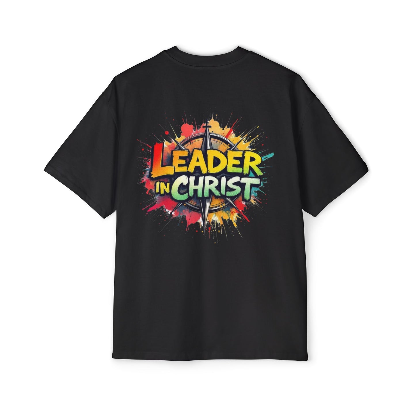 Oversized Tee - Leader in Christ Design