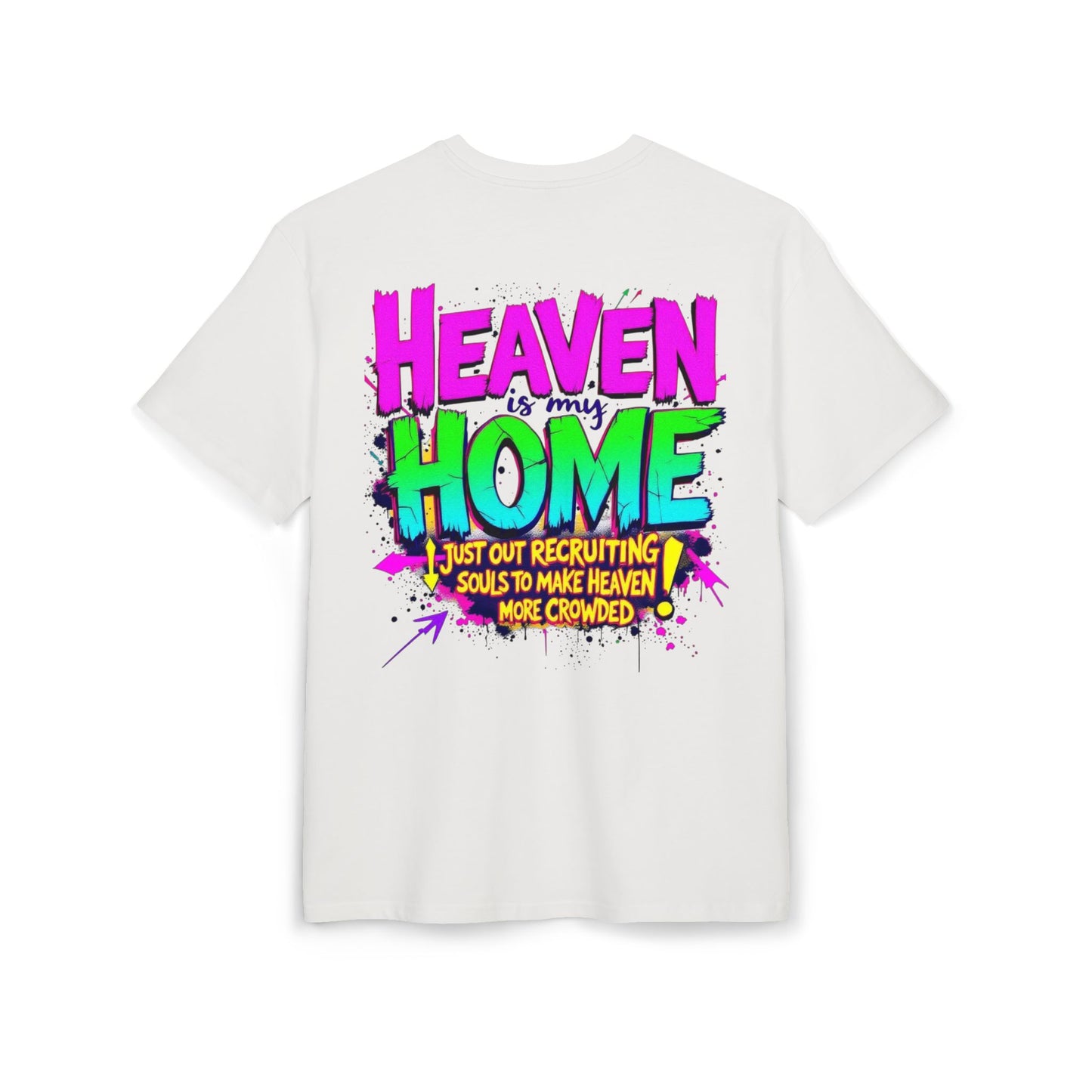 Oversize Tee Heaven is my Home Women's Shirt