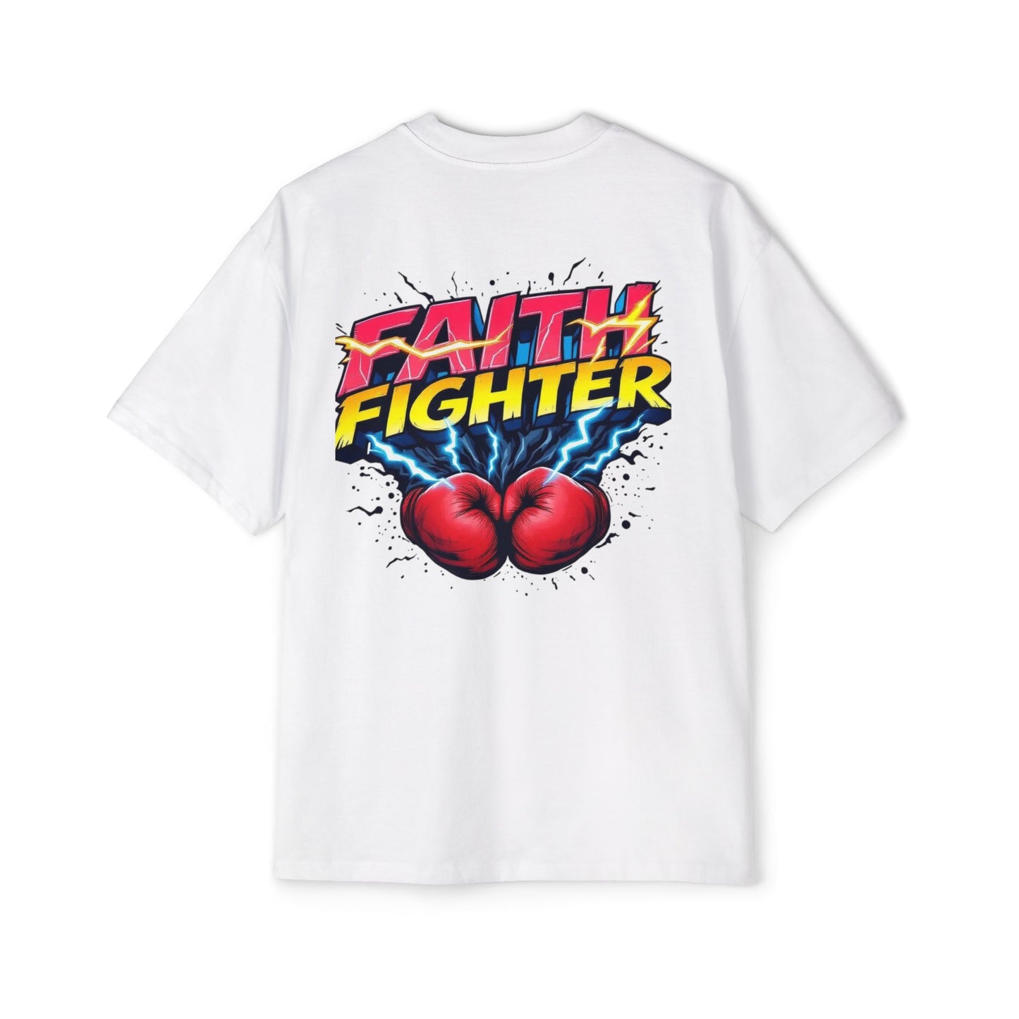 Oversized Tee Faith Fighter Men's Shirt