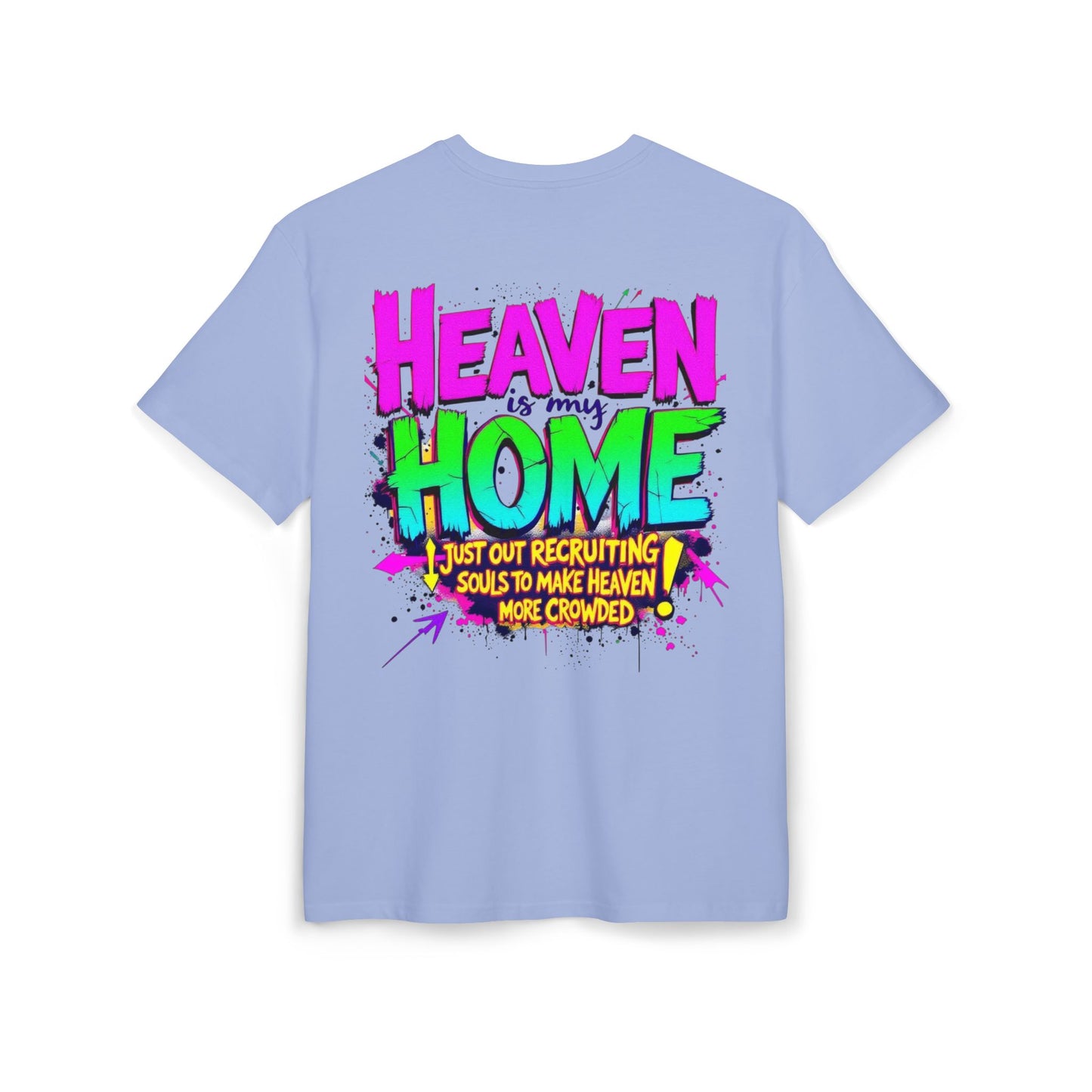 Oversize Tee Heaven is my Home Women's Shirt