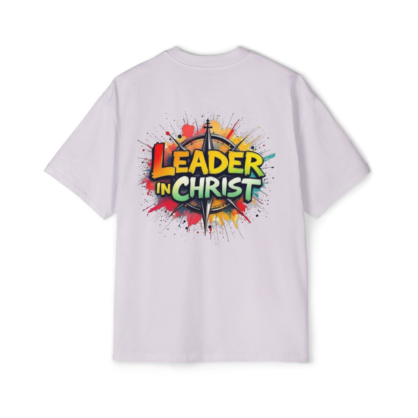 Oversized Tee - Leader in Christ Design