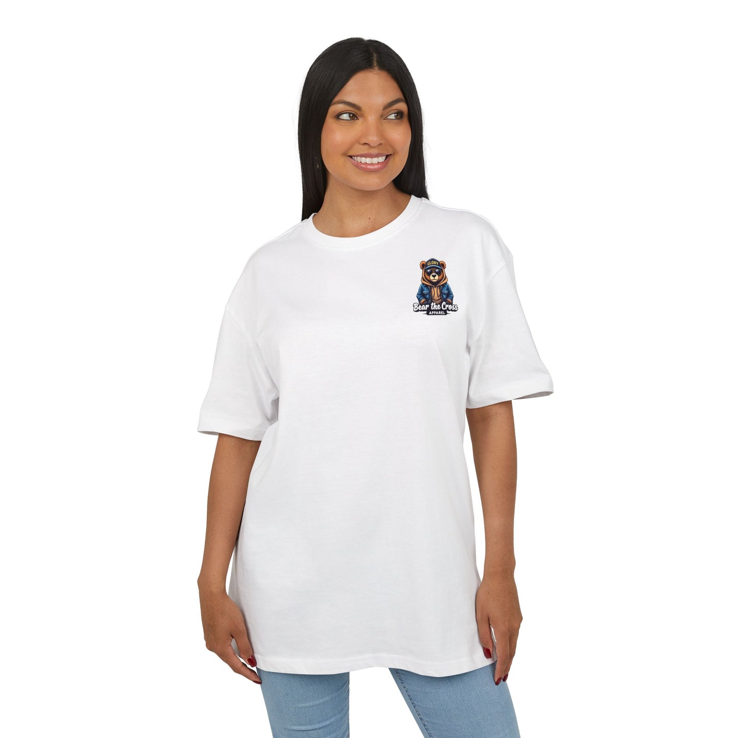 Women Heavy Tee - Helper in Christ Design