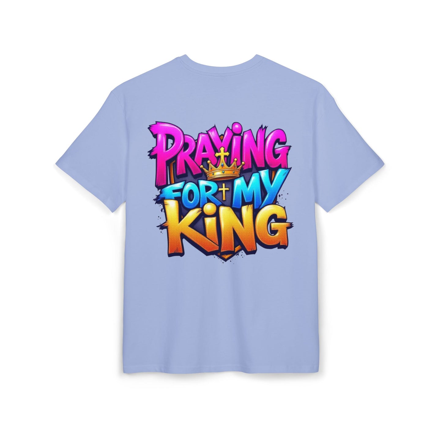 Couple Collection Praying for my King Women's Heavy Oversize Tee
