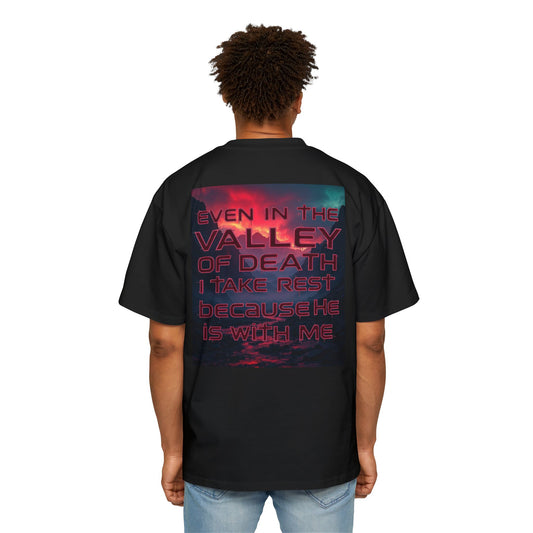 Even in the Valley of Death – Oversized Christian Tee