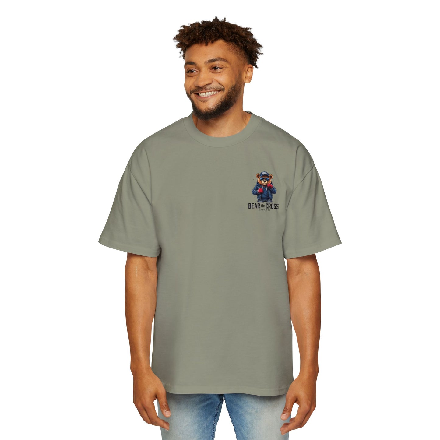 Oversized Tee Faith Fighter Men's Shirt