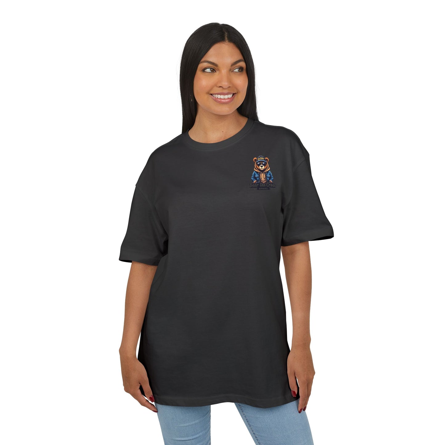 Women Heavy Tee - Helper in Christ Design