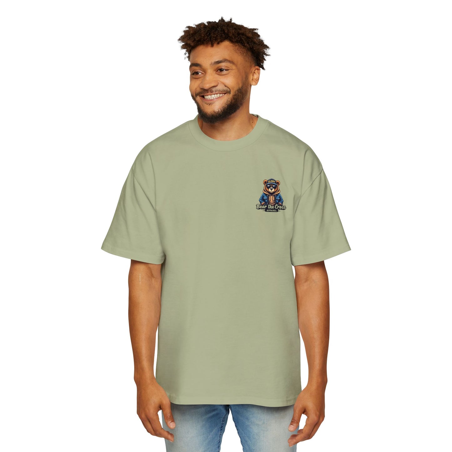 Oversized Tee - Build Like Noah Graphic Print