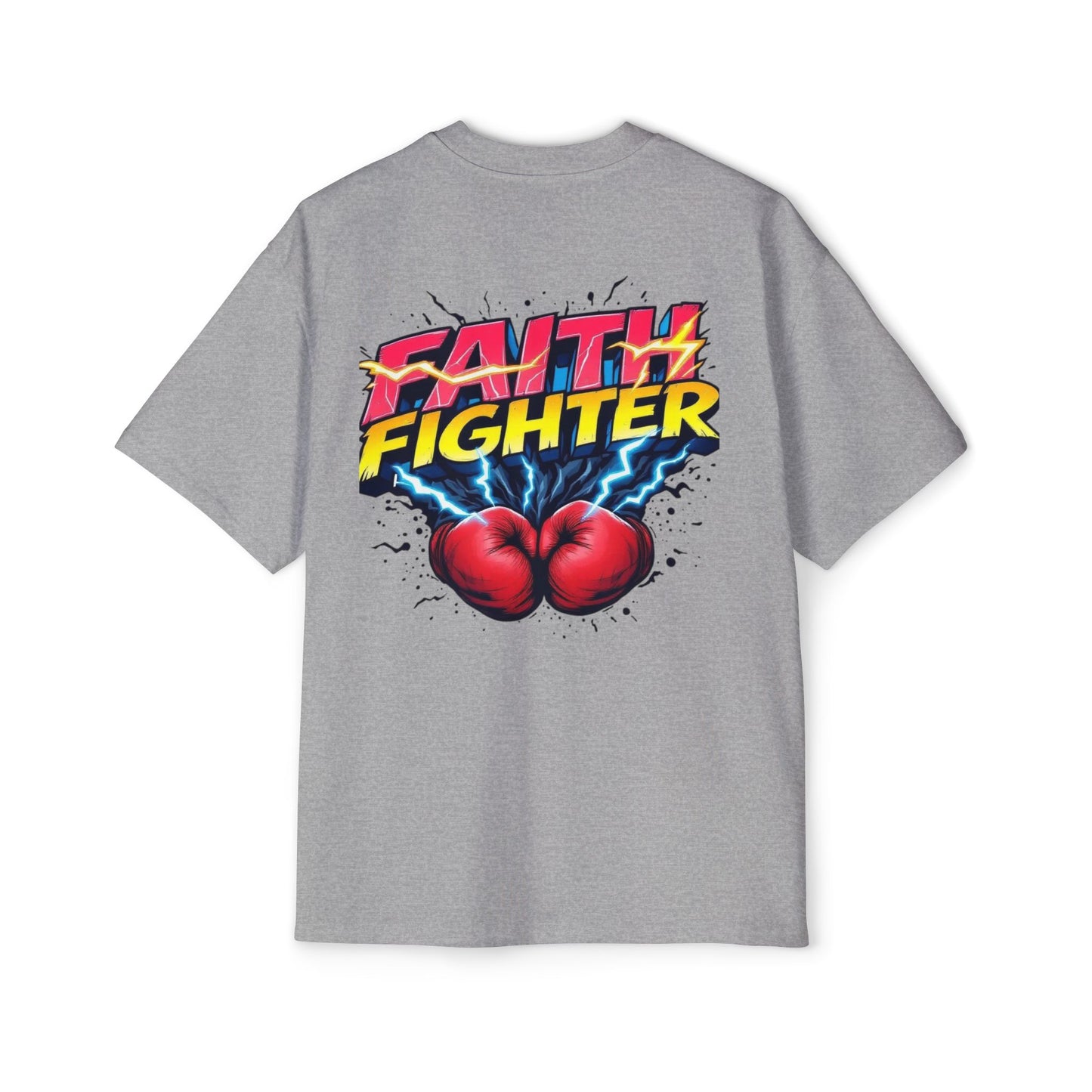 Oversized Tee Faith Fighter Men's Shirt
