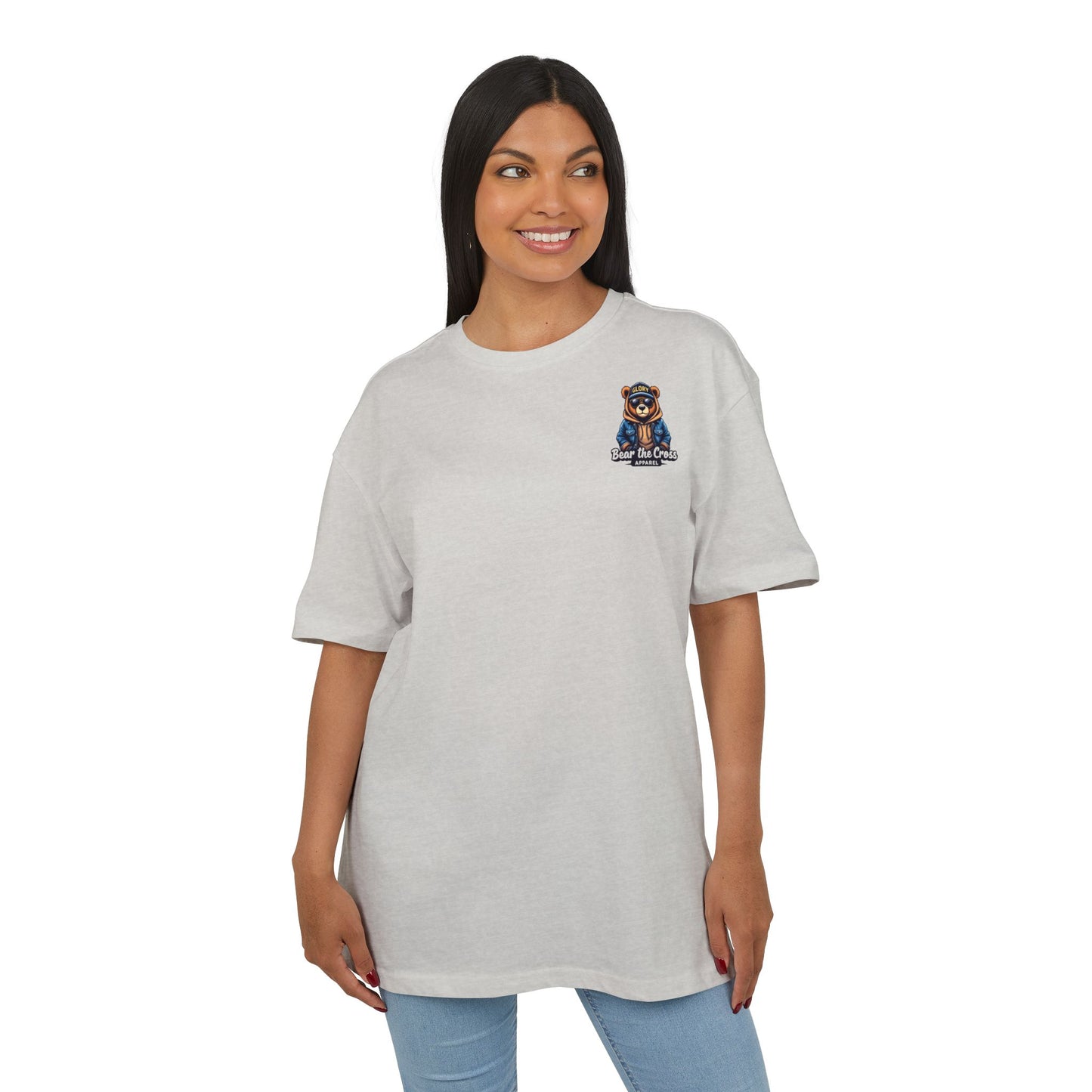 Women Heavy Tee - Helper in Christ Design