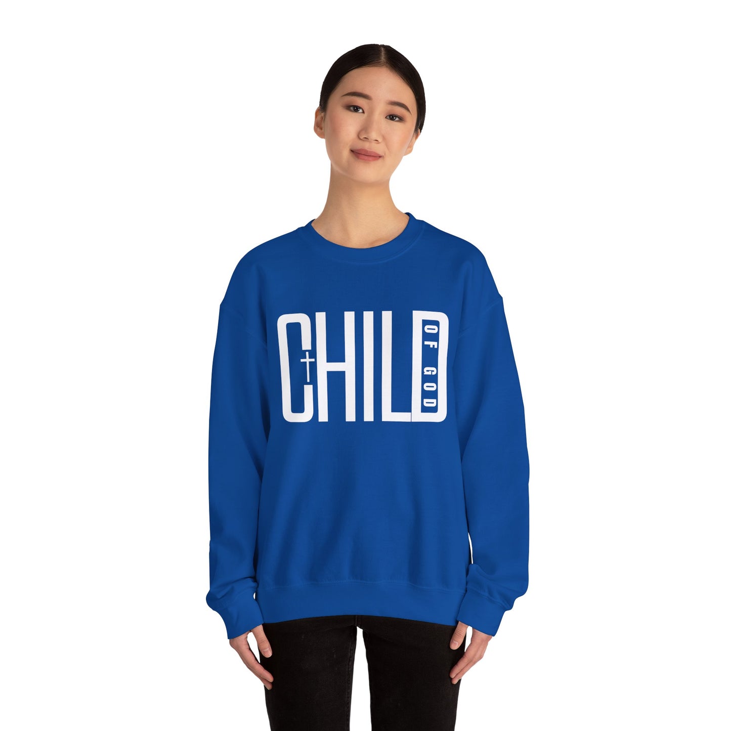 Christian Unisex Sweatshirt - Child of God Design