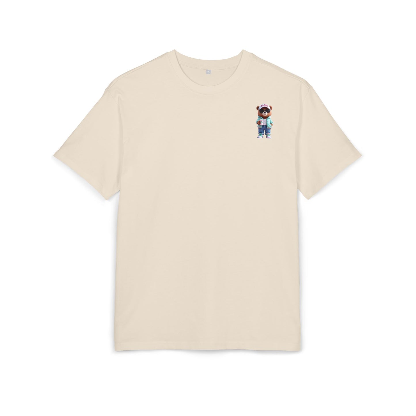 Oversize Tee - Powered by Starbies and Prayer