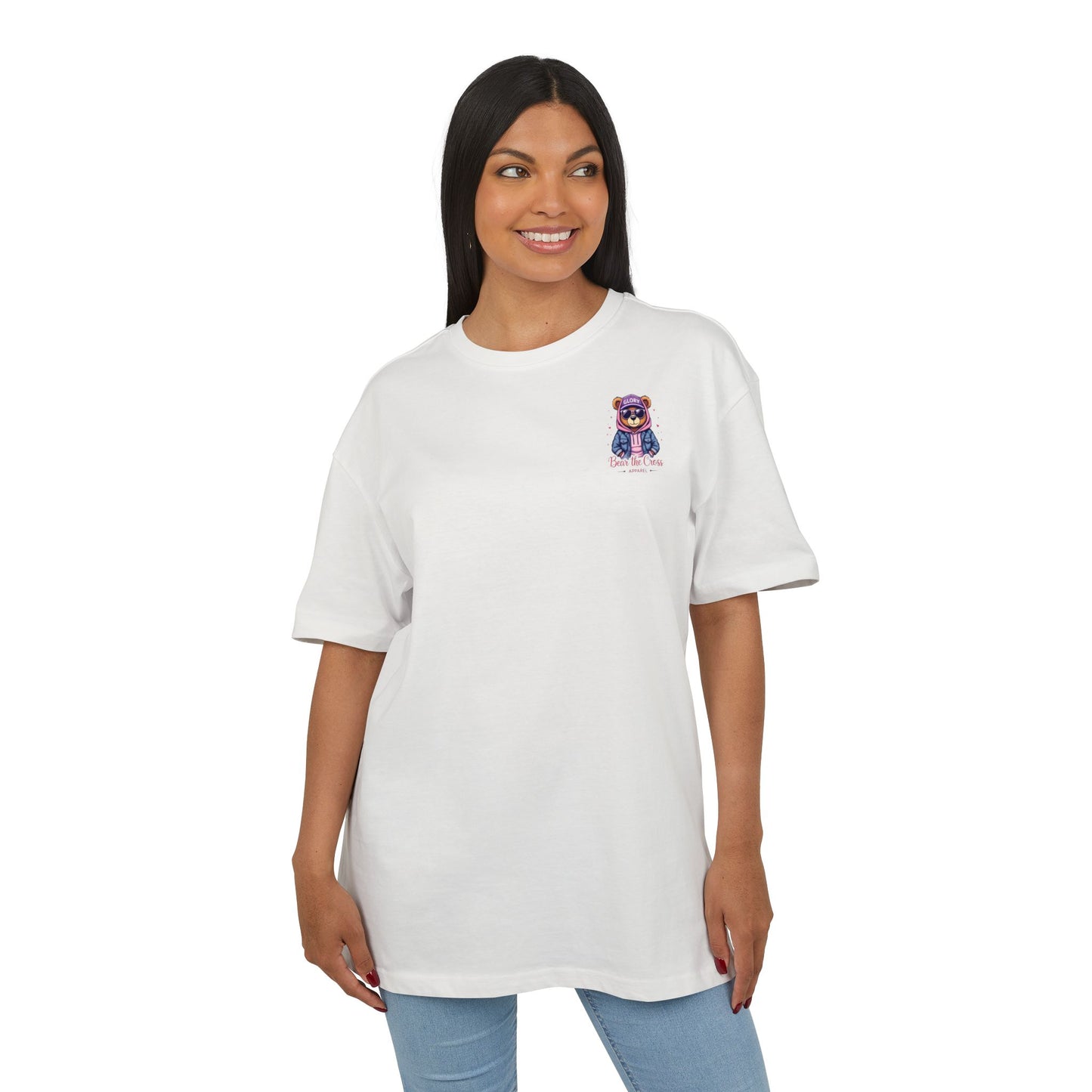 Oversize Tee - His Spiritual Fire Couple Collection