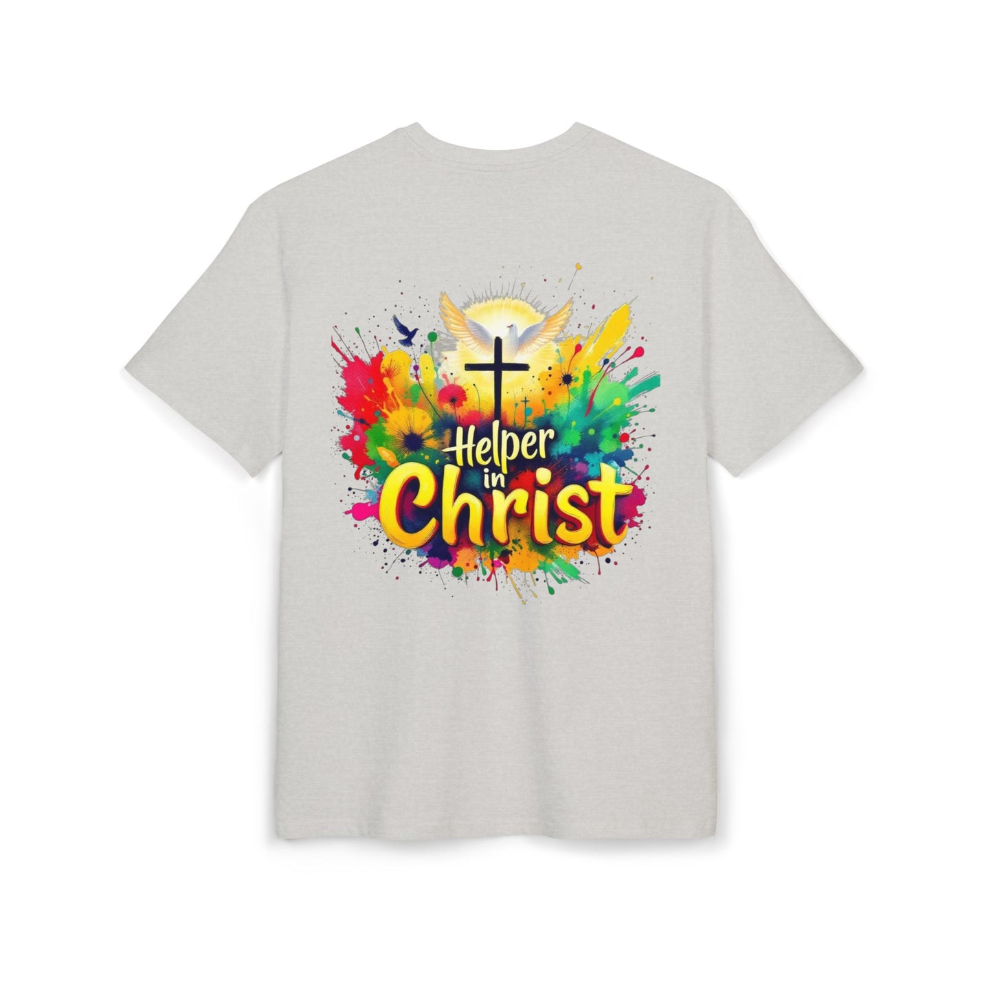 Women Heavy Tee - Helper in Christ Design