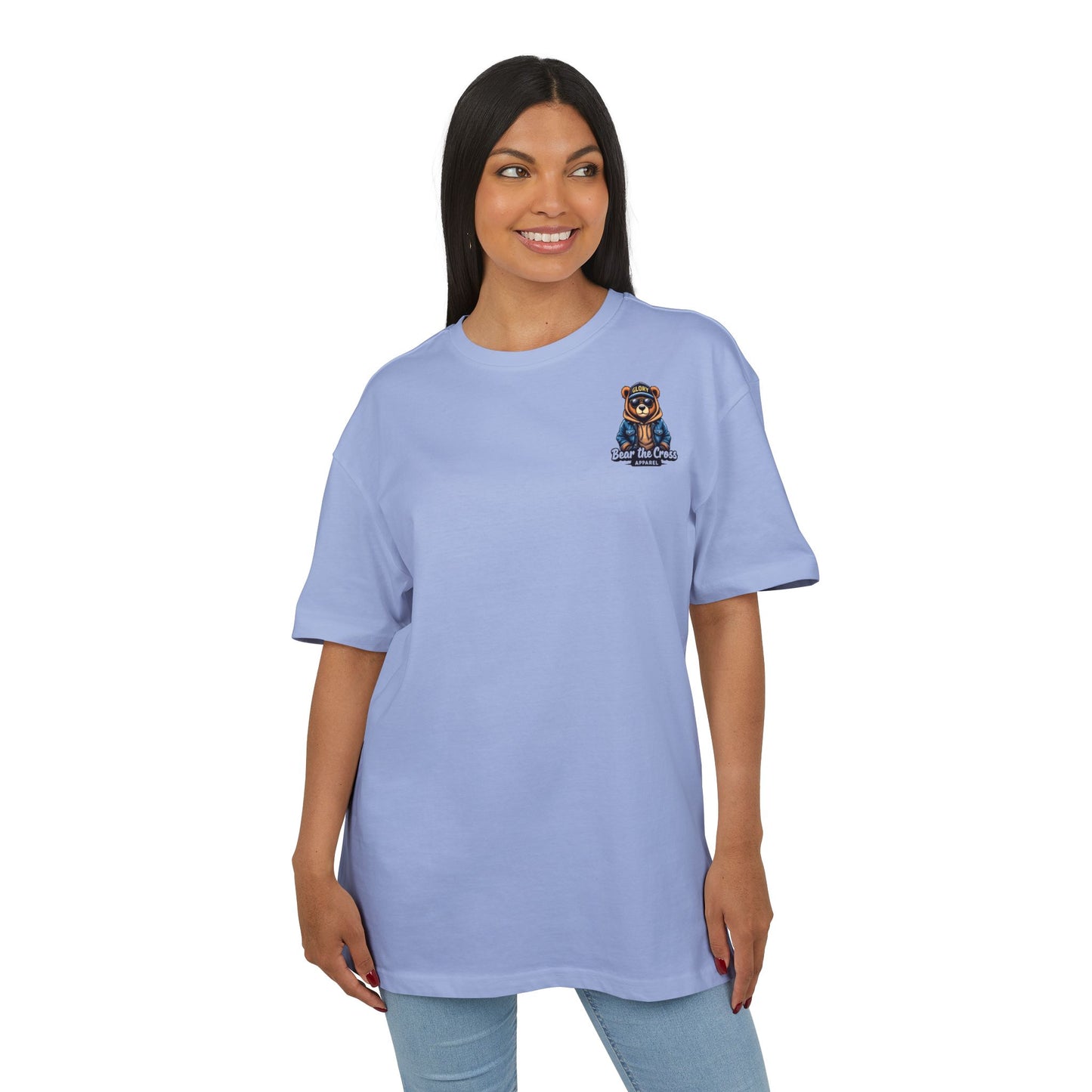 Women Heavy Tee - Helper in Christ Design