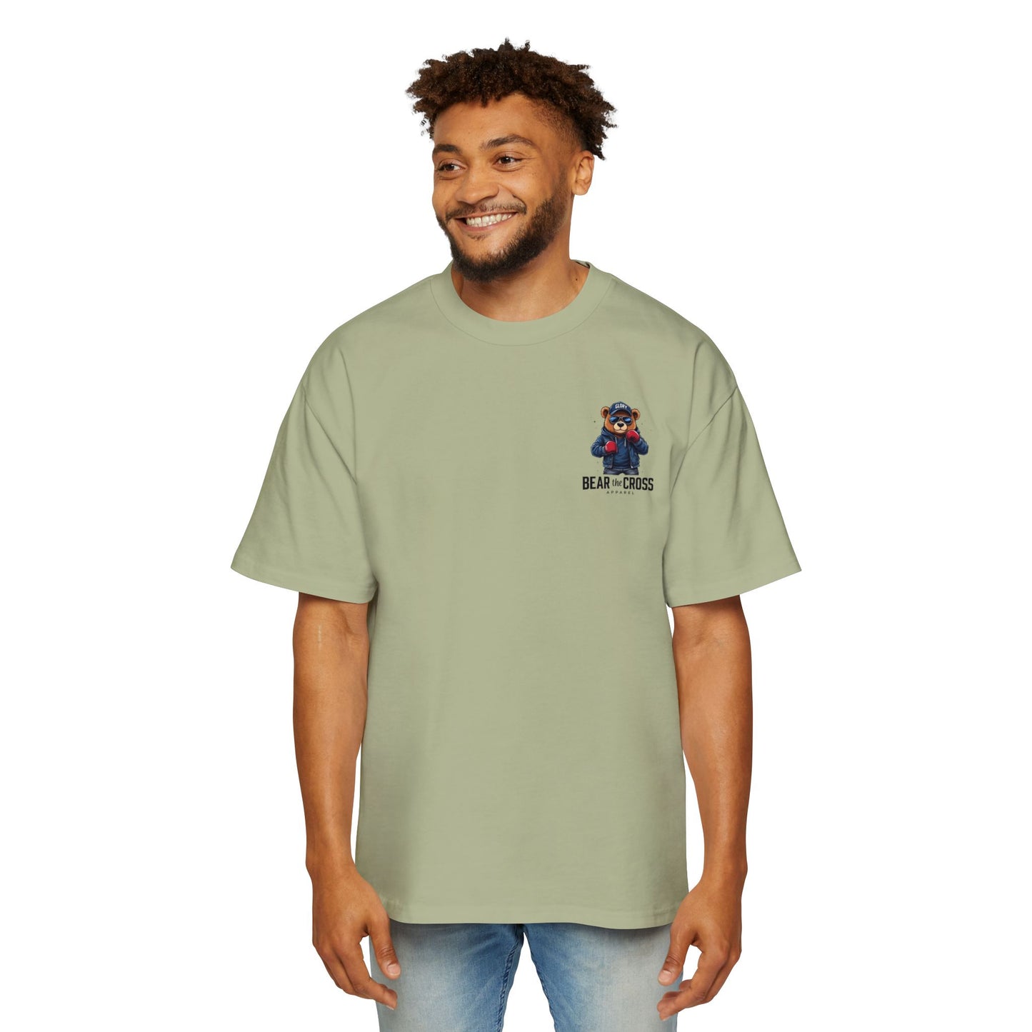 Oversized Tee Faith Fighter Men's Shirt