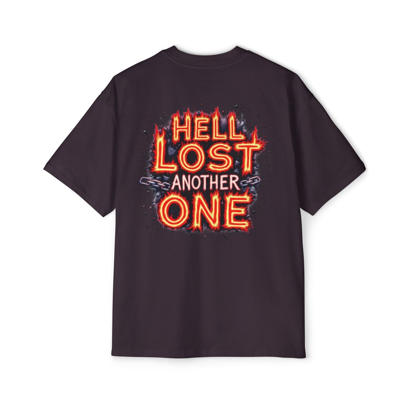 T-Shirt Hell Lost Another One Men's Heavy Oversized Tee