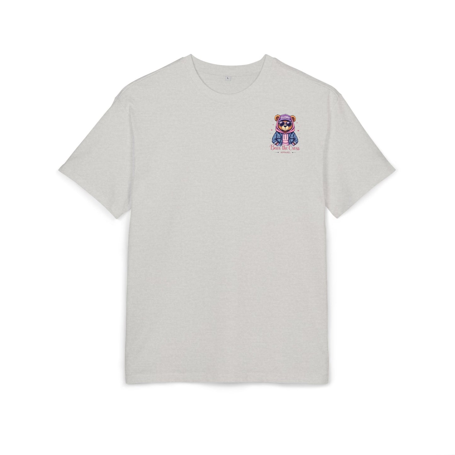 Oversize Tee - Powered by Caffeine & Prayer