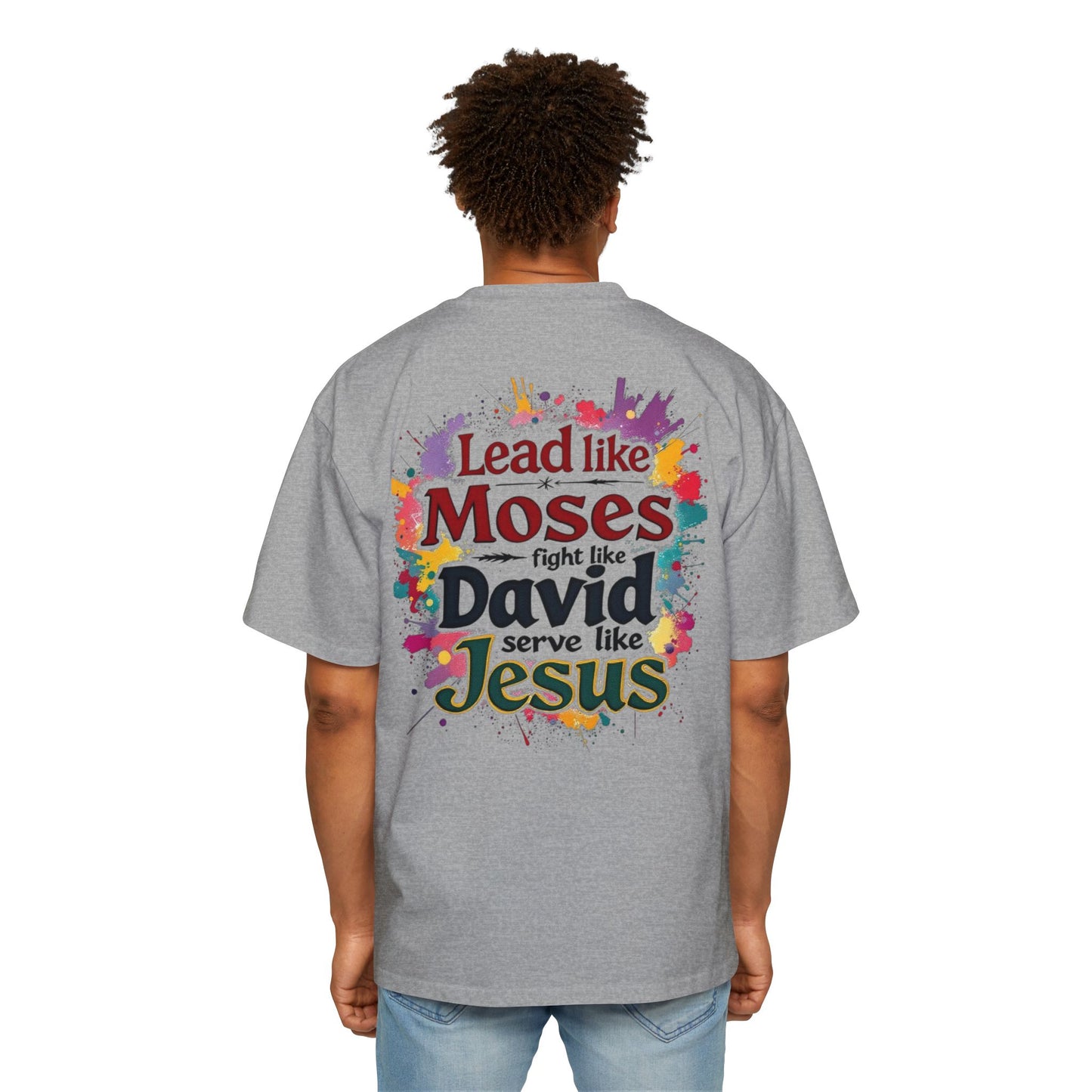 Tee Shirt Lead Fight Serve Men's Oversized
