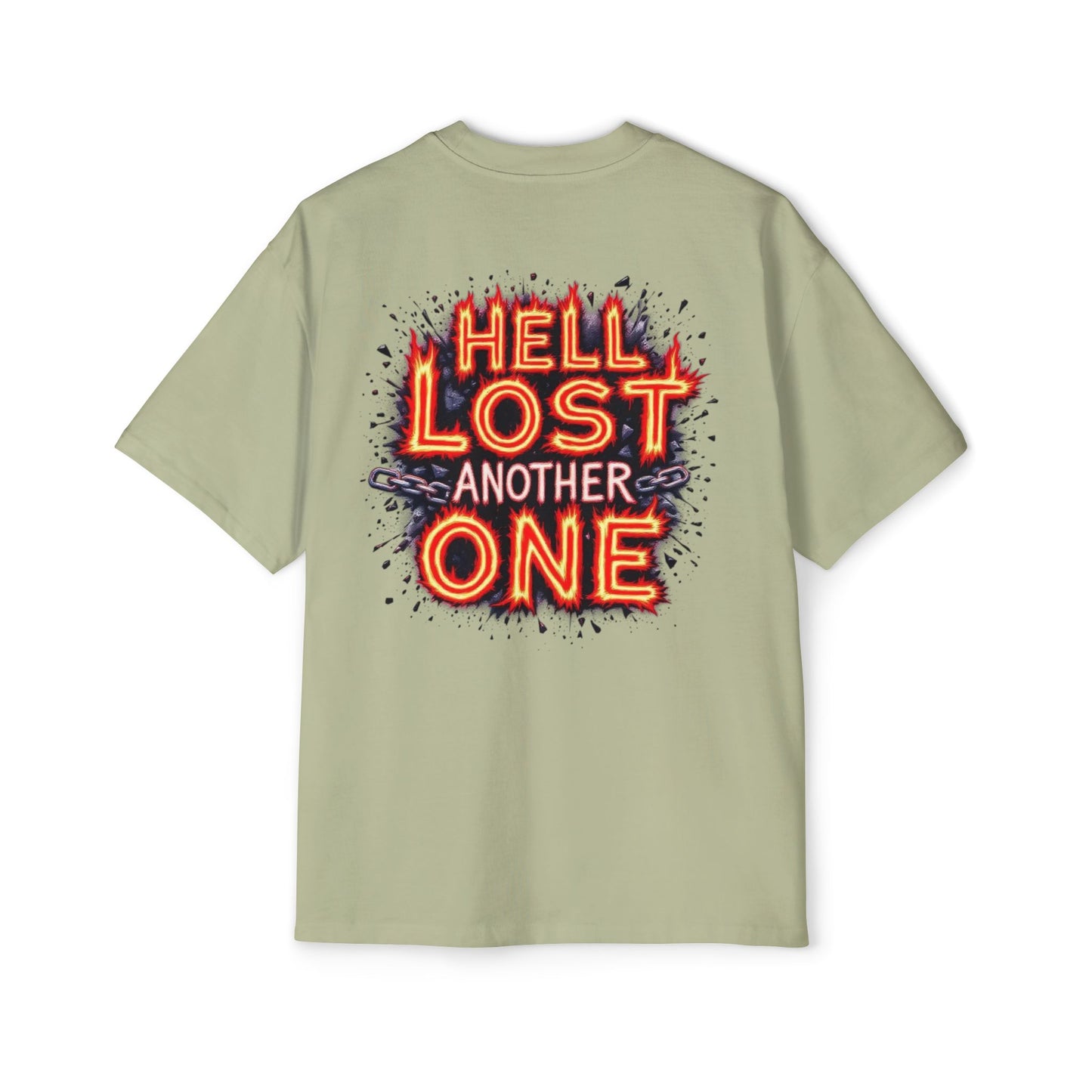 T-Shirt Hell Lost Another One Men's Heavy Oversized Tee