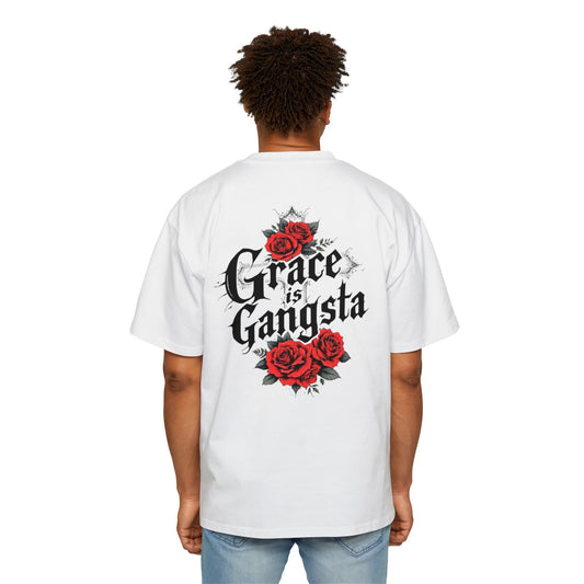 Oversized Tee - Grace is Gangsta Design