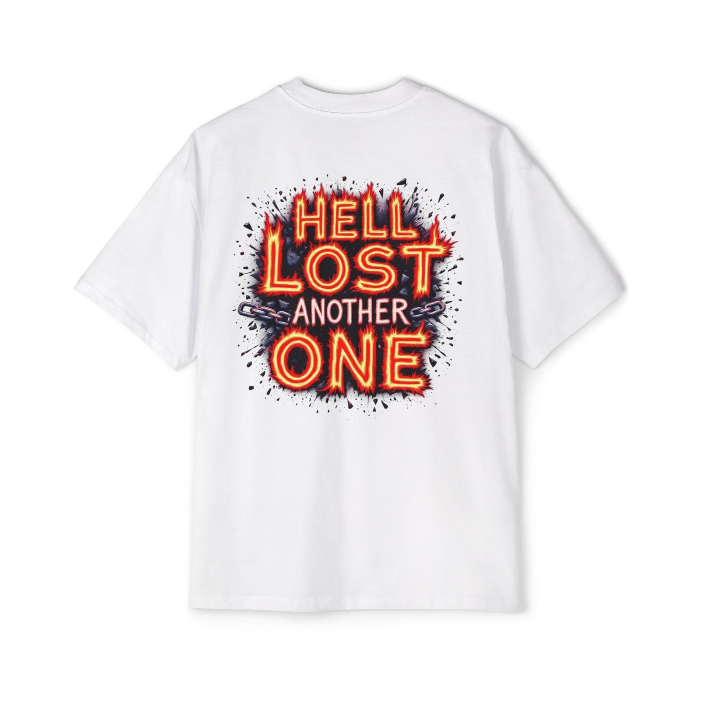 T-Shirt Hell Lost Another One Men's Heavy Oversized Tee