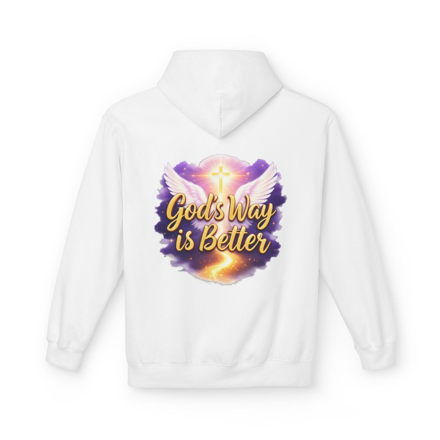 Hoodie - 'God's Way is Better' Inspirational Quote
