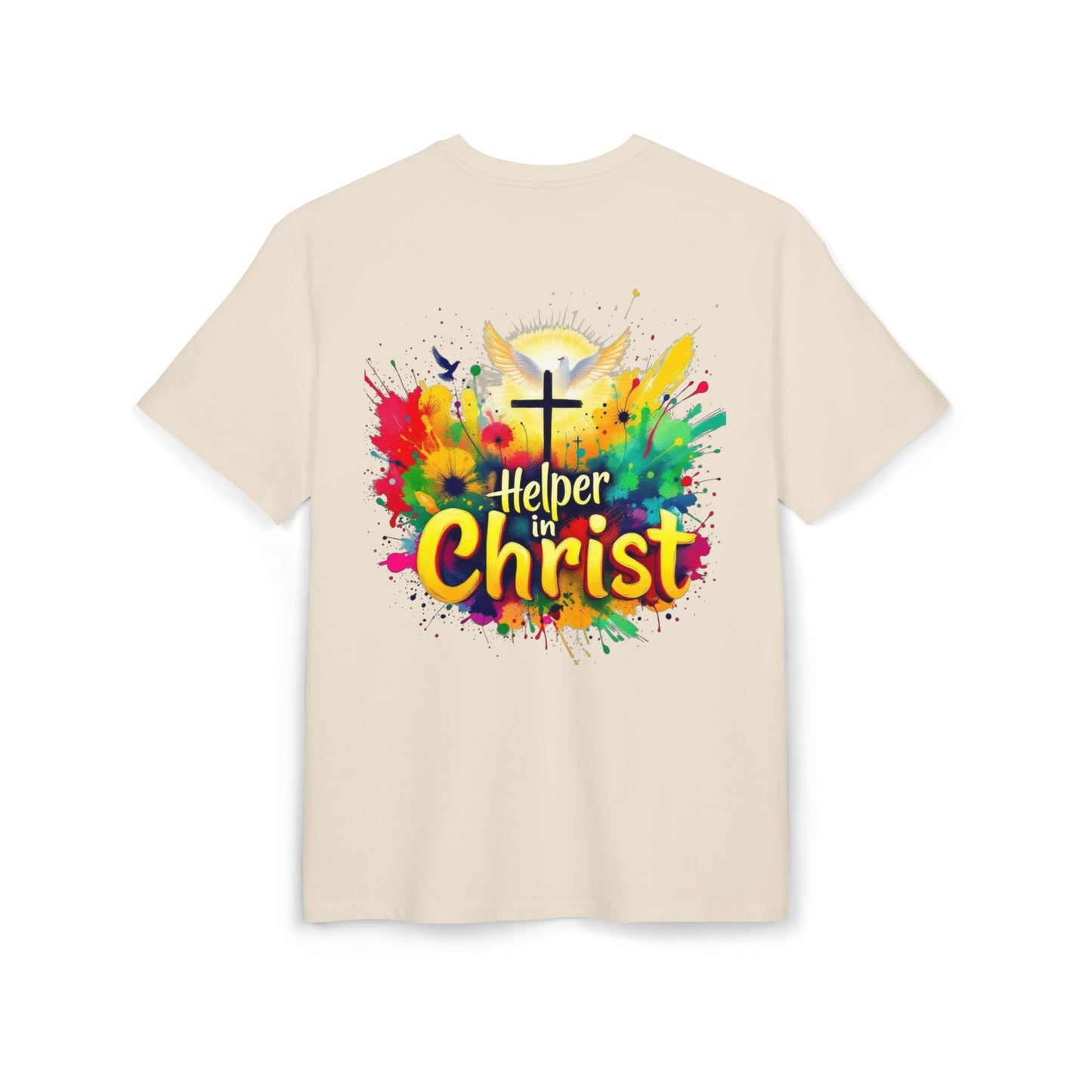 Women Heavy Tee - Helper in Christ Design