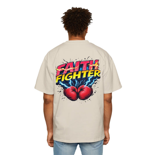 Oversized Tee Faith Fighter Men's Shirt