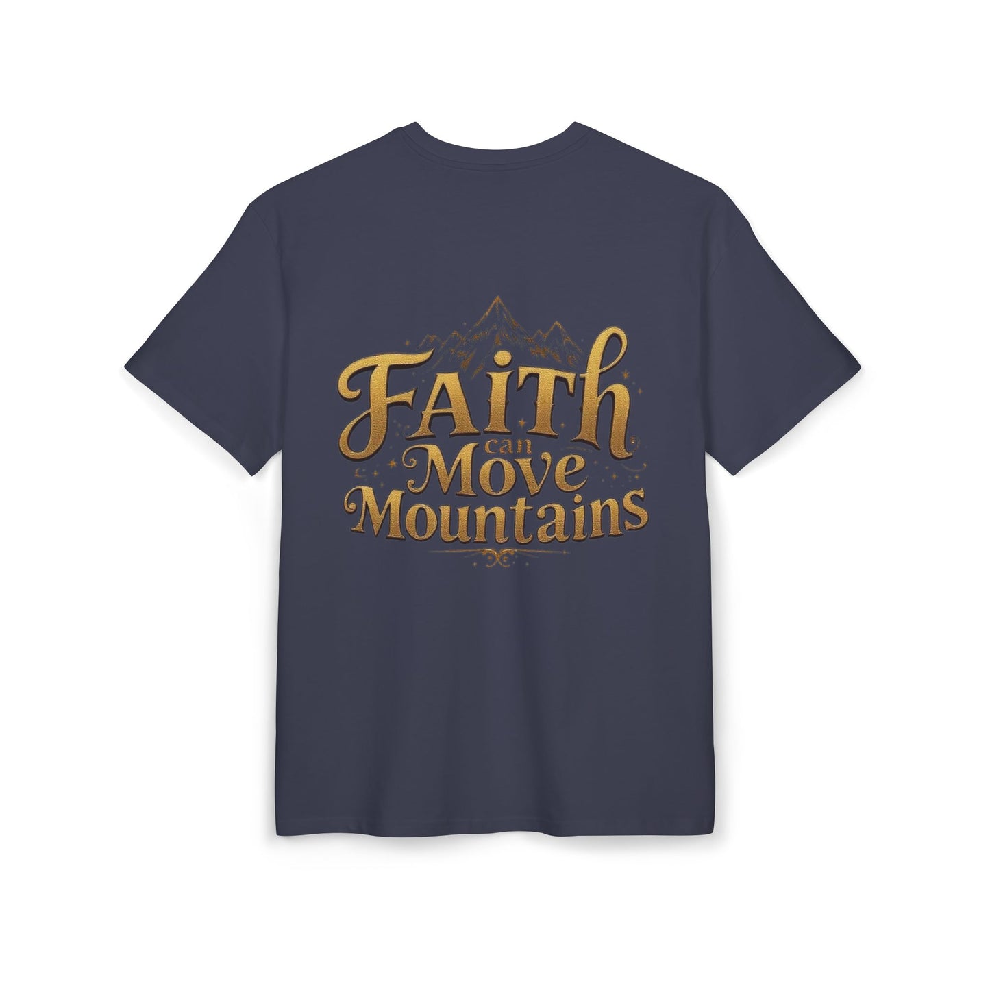 Women's Oversize Tee Faith Moves Mountains