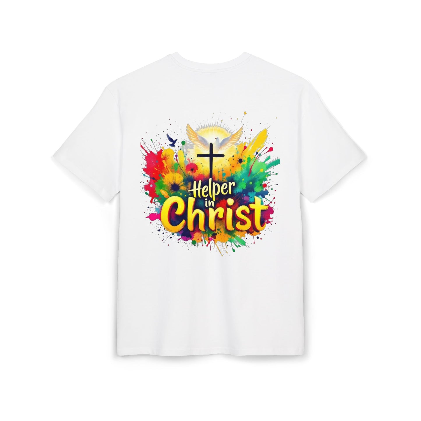 Women Heavy Tee - Helper in Christ Design