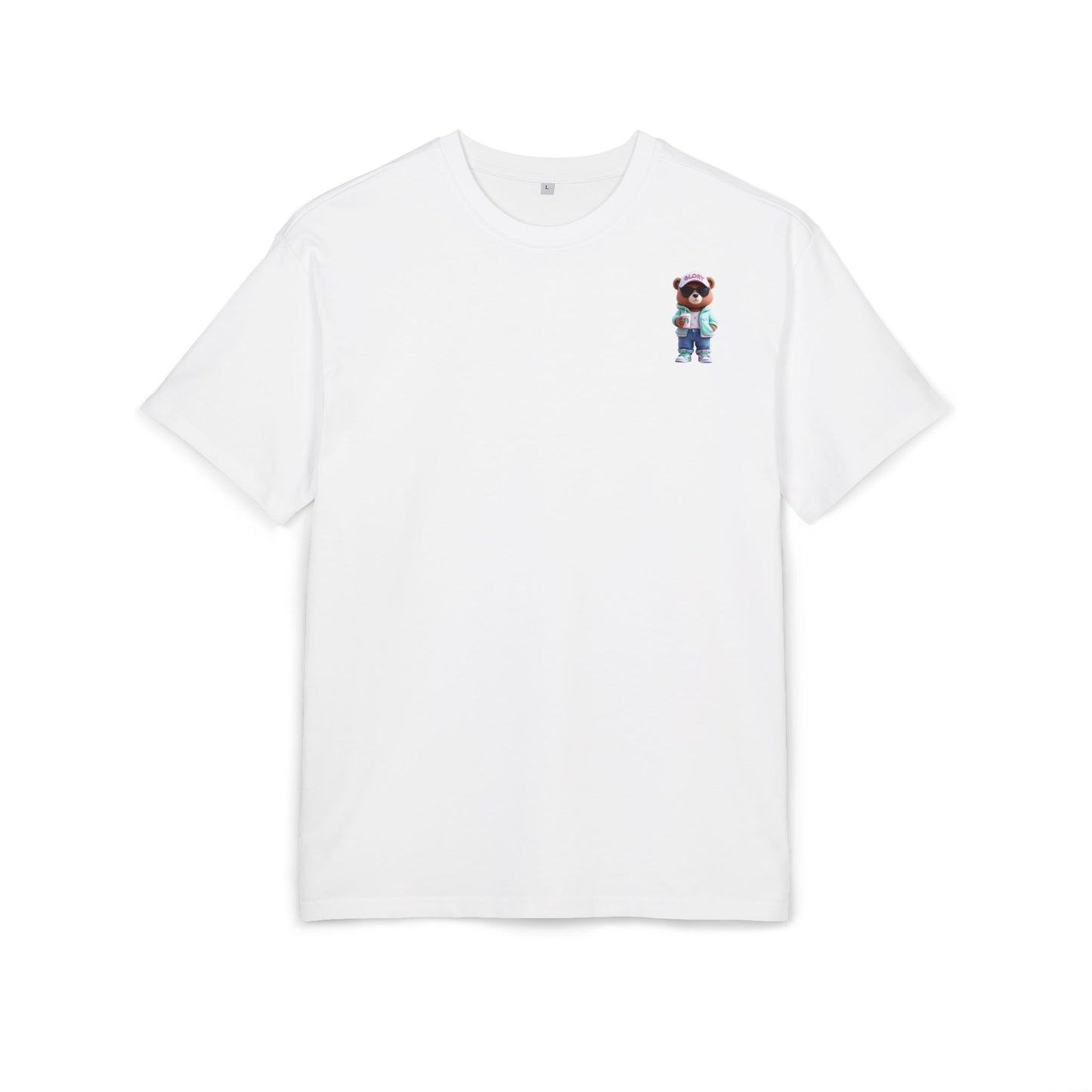 Oversize Tee - Powered by Starbies and Prayer