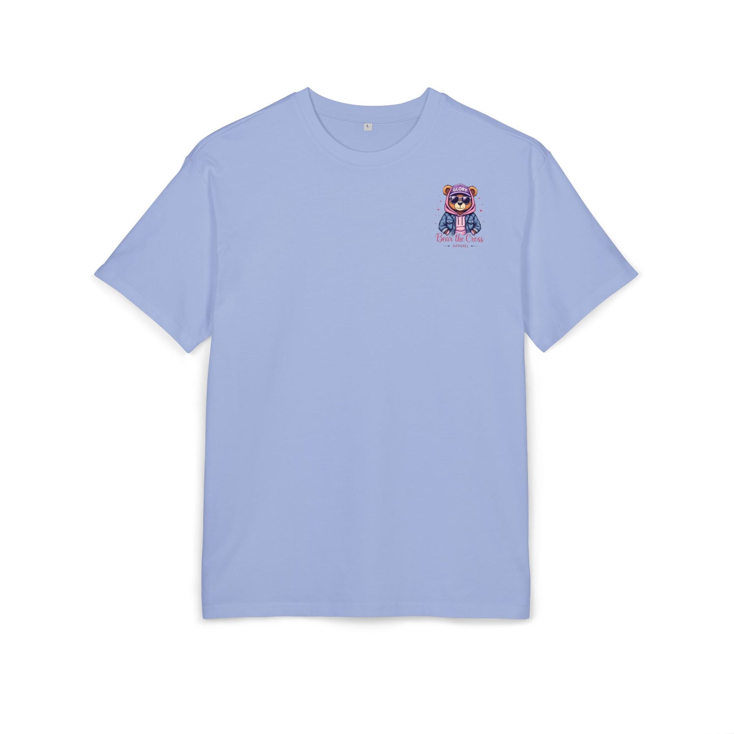 Oversize Tee - Powered by Caffeine & Prayer