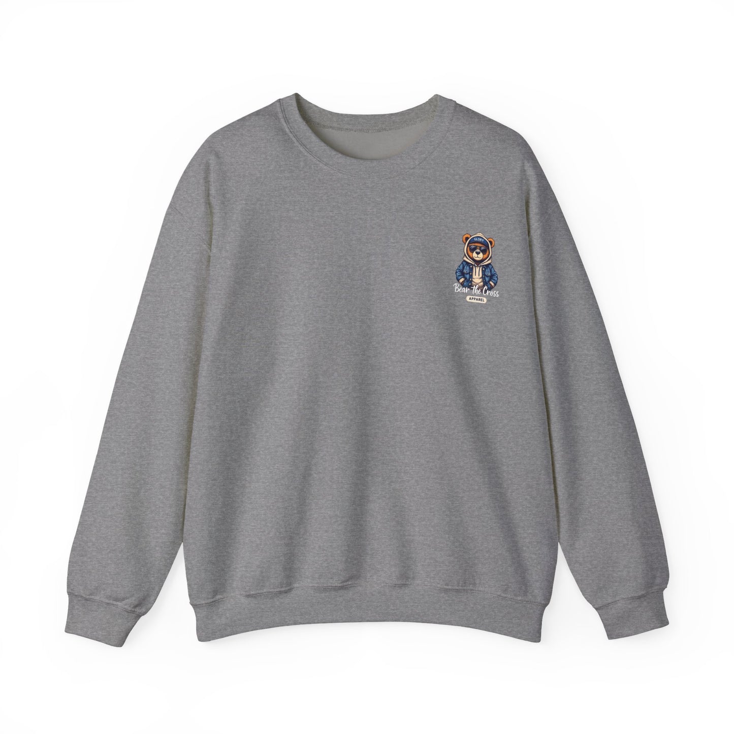Christian Crewneck Sweatshirt - Seek First the Kingdom of God