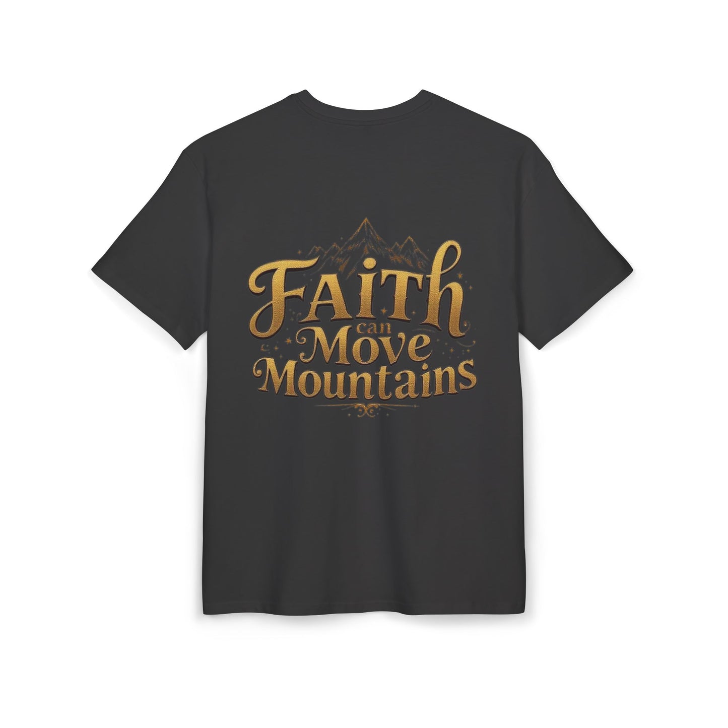 Women's Oversize Tee Faith Moves Mountains