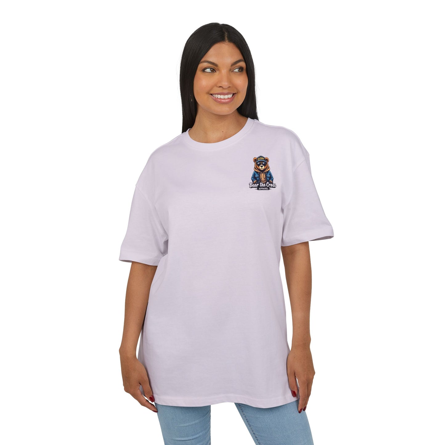 Women Heavy Tee - Helper in Christ Design