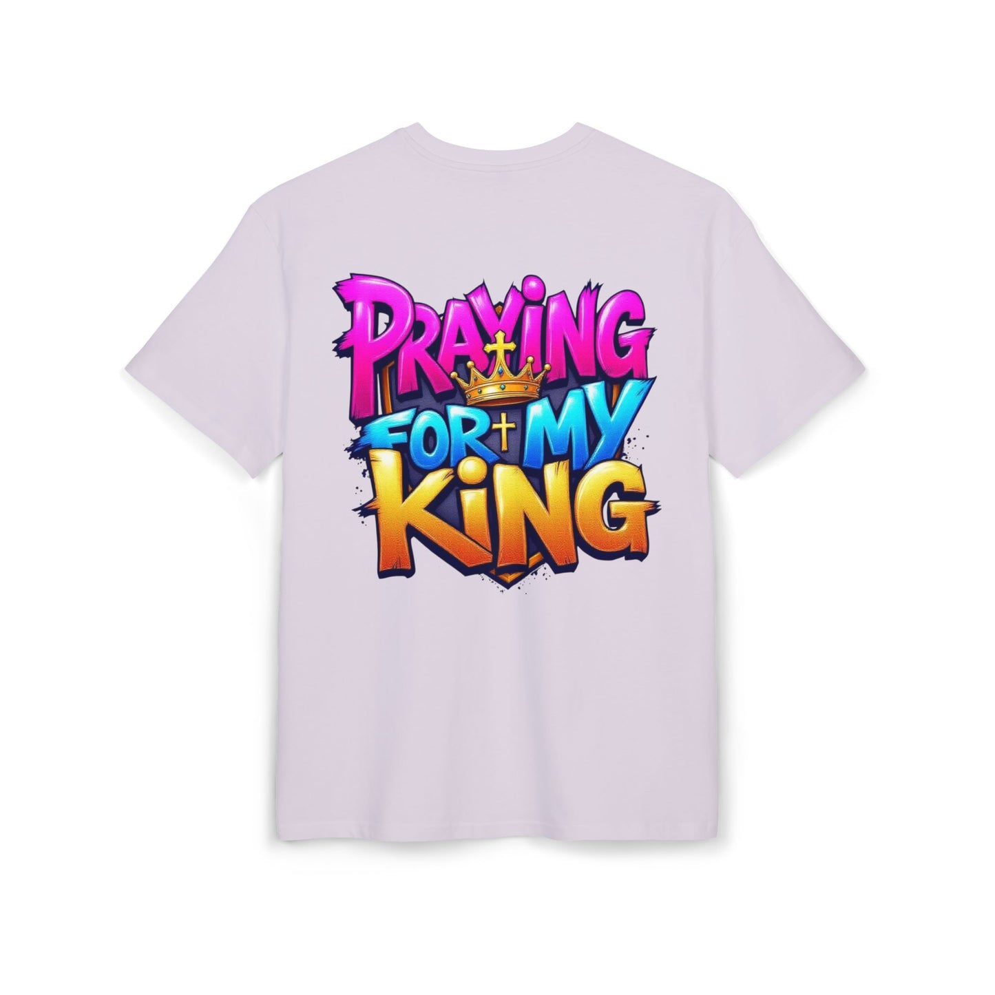 Couple Collection Praying for my King Women's Heavy Oversize Tee