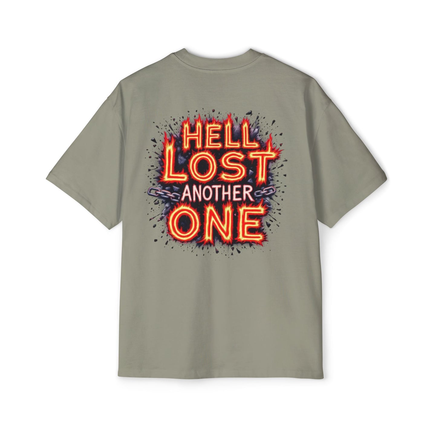 T-Shirt Hell Lost Another One Men's Heavy Oversized Tee