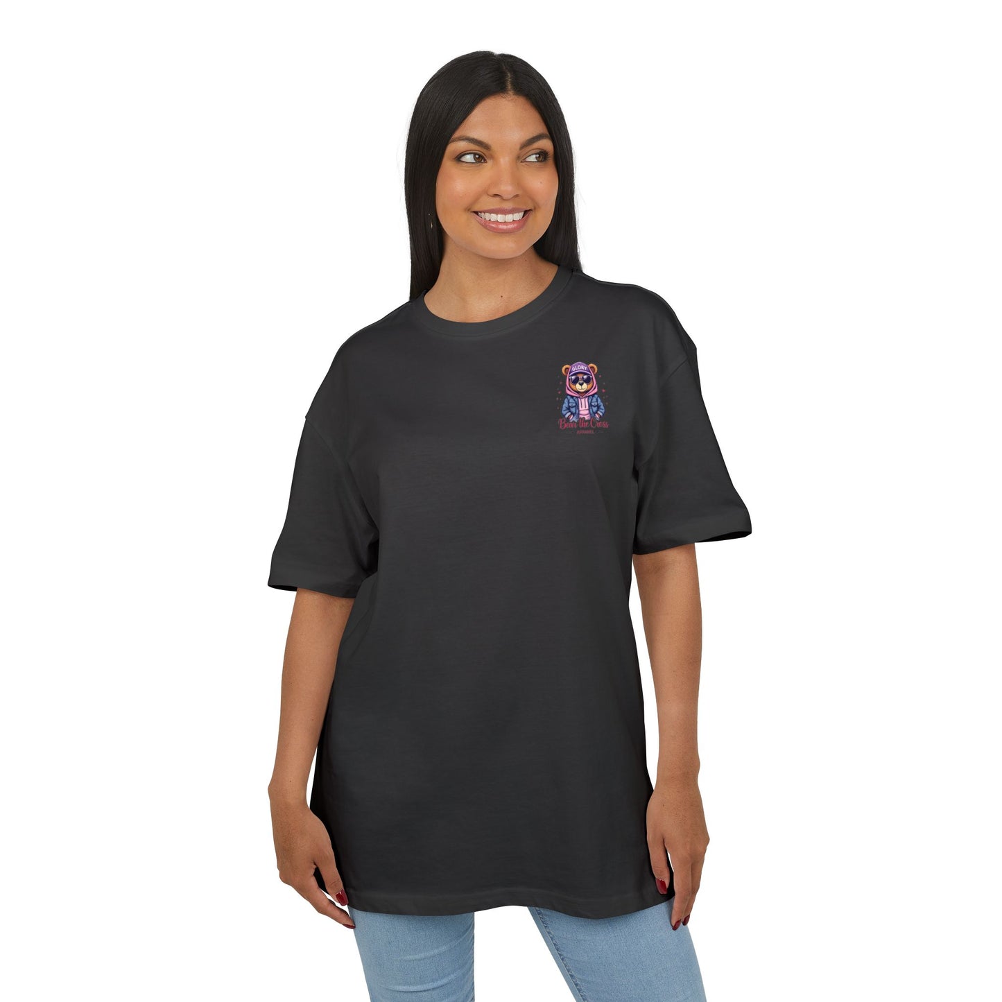 Oversize Tee - His Spiritual Fire Couple Collection