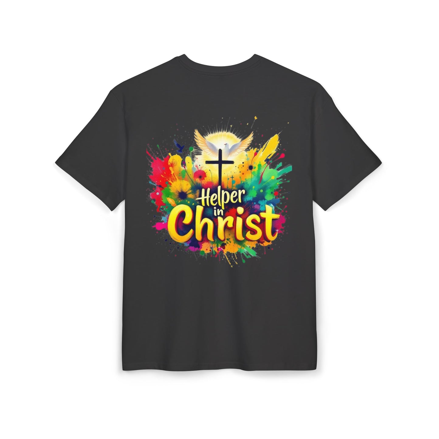 Women Heavy Tee - Helper in Christ Design