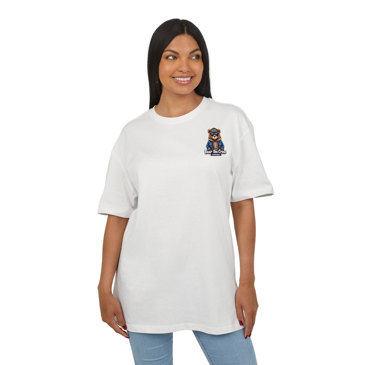 Women Heavy Tee - Helper in Christ Design