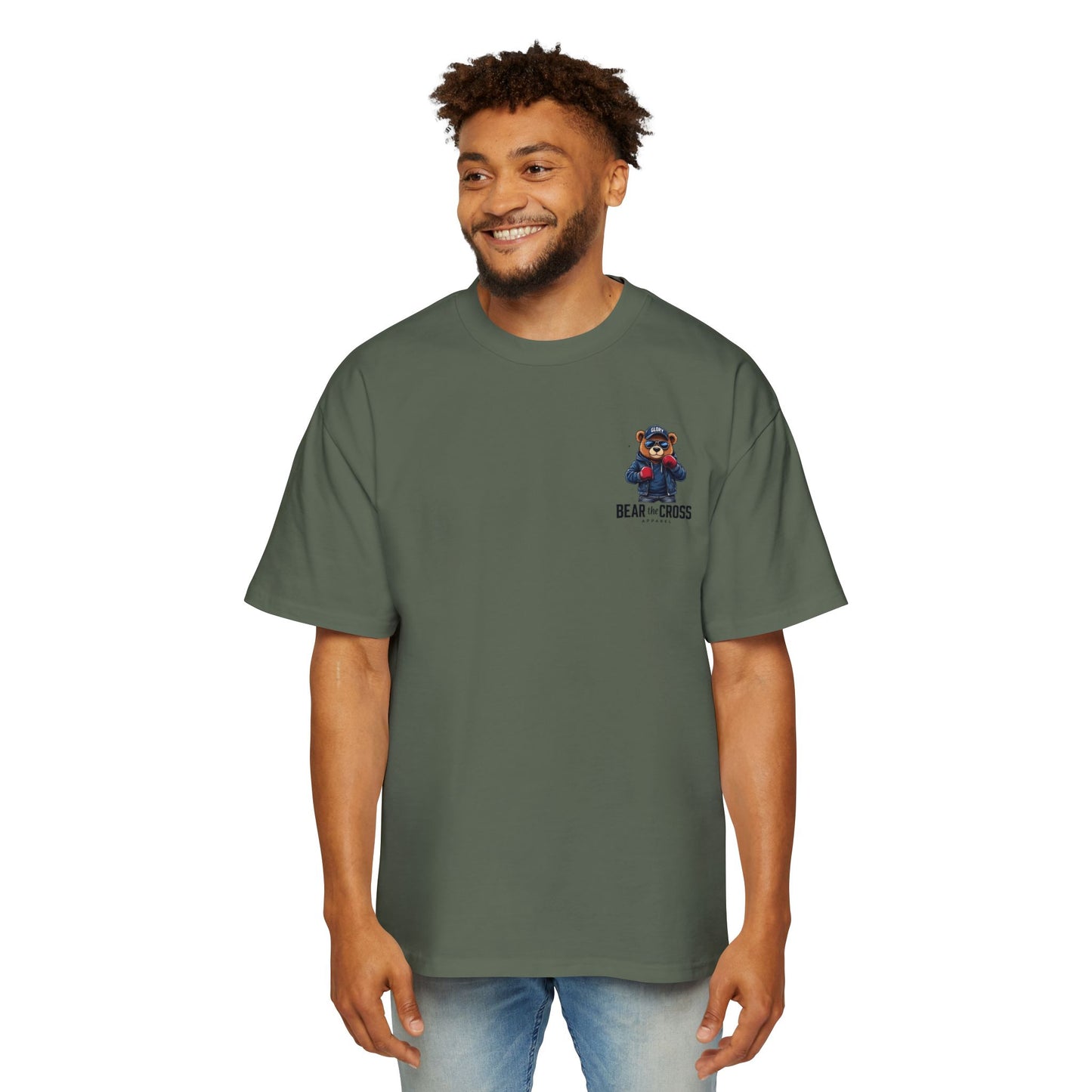 Oversized Tee Faith Fighter Men's Shirt